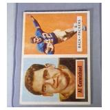 1957 Topps FB card - #57 Al Carmichael