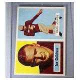 1957 Topps FB cards - #100 Childress & #101 Nickel