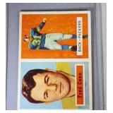 1957 Topps FB card - #107 Fred Cone