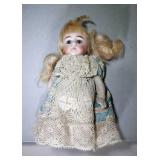 small Porcelain doll - no legs, measure 5 inches