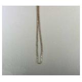 26 inch sterling silver box chain