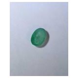 .93 carat pale green Emerald