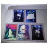 lot of 5 1996 Goosebumps cards