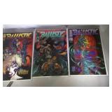 lot of 3 Ballistic comics - 1, 2, and 3