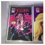lot of 3 Hellina comics