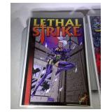 lot of 2 Lethal Strike comics - #1/2 and #1