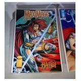 alot of 2 MaxiMage comics - 3 and 4