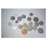 lot of 20 foreign coins