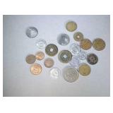 lot of 20 foreign coins