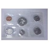 1970 Canadian mint set with Manatoba dollar