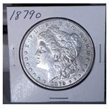 1879 O Morgan Silver Dollar