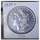 1880 O Morgan Silver Dollar