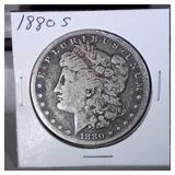 1880 S Morgan Silver Dollar