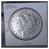 1881 O Morgan Silver Dollar
