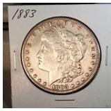 1883 Morgan Silver Dollar