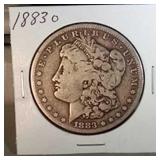 1883 O Morgan Silver Dollar