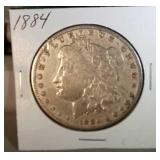 1884 Morgan Silver Dollar