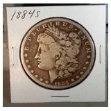 1884 S Morgan Silver Dollar