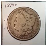 1894 S Morgan Silver Dollar