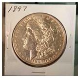 1897 Morgan Silver Dollar