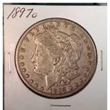 1897 O Morgan Silver Dollar