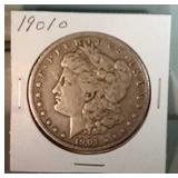 1901 O Morgan Silver Dollar
