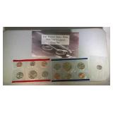 1996 U.S. Mint Set  with W dime