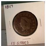 1817 large cent