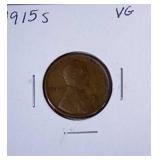1915 S Lincoln penny