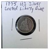 1875 Seated Liberty dime