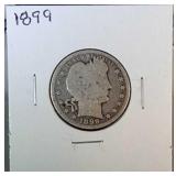 1899 Barber quarter