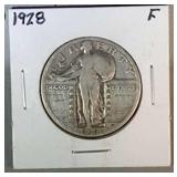 1928 Standing Liberty quarter