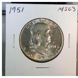 1951 Franklin half