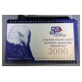2000 State Quarter Proof Set