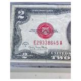 1928 G $2 red seal