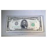 1950 C $5 FRN - Cleveland
