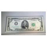 1963 $5 FRN - Chicago - AU