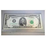 1981 $5 FRN - Chicago - CU