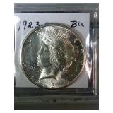 1923 S Peace Dollar - BU