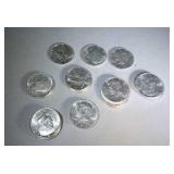 BU roll of 1964 Kennedy halves
