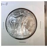 2013 1 oz. .999 fine silver-American Silver Eagle