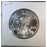 2017 1 oz. .999 fine silver-American Silver Eagle