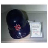 Paul Molitor autographed mini helmet with COA
