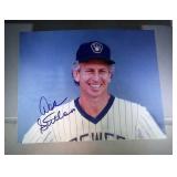 8x10 glossy auto Milw. Brewers photo-Don Sutton