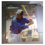 8x10 glossy auto Milw. Brewers photo-Ben Oglivie