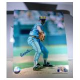 8x10 glossy auto Milw. Brewers photo-Bob McClure