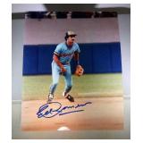 8x10 glossy auto Milw. Brewers photo-Ed Romero
