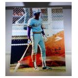 8x10 glossy auto Milw. Brewers photo-M. Edwards