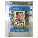 1996 Laserview Inscriptions-Brett Favre