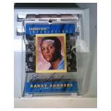 1996 Laserview Inscriptions-Barry Sanders